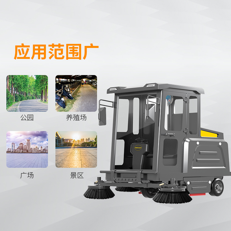 无动力手推工厂车间扫地机 便宜的简易手推式扫地车