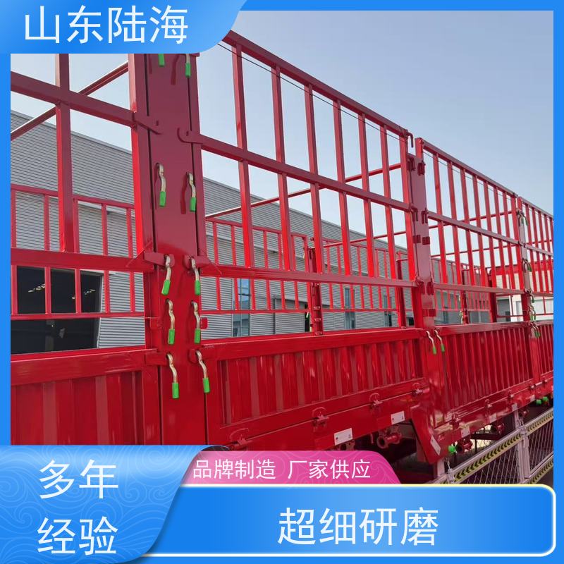 源头实力厂家 13米高栏半挂车 物流运输 应用型广