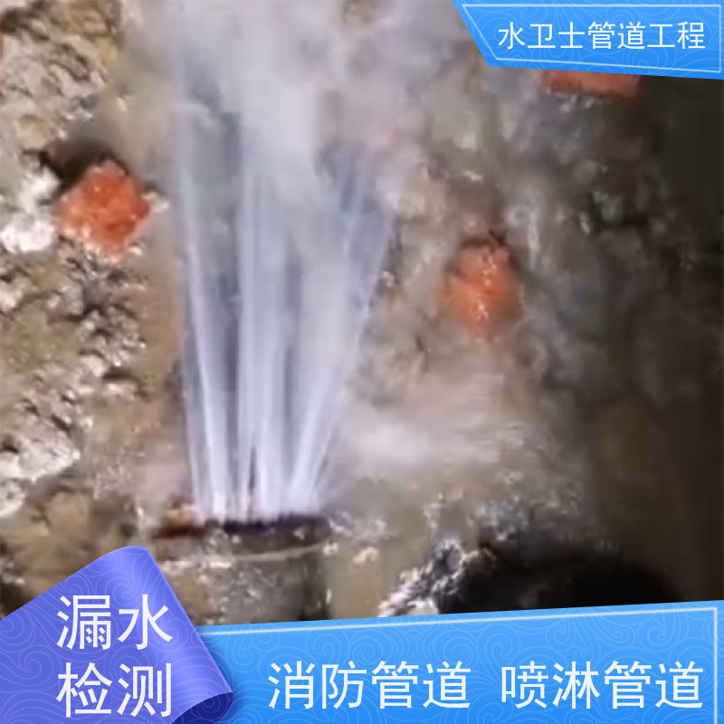 重庆渝中区 供水管道测漏 声纳探漏 管路探测 在线预约