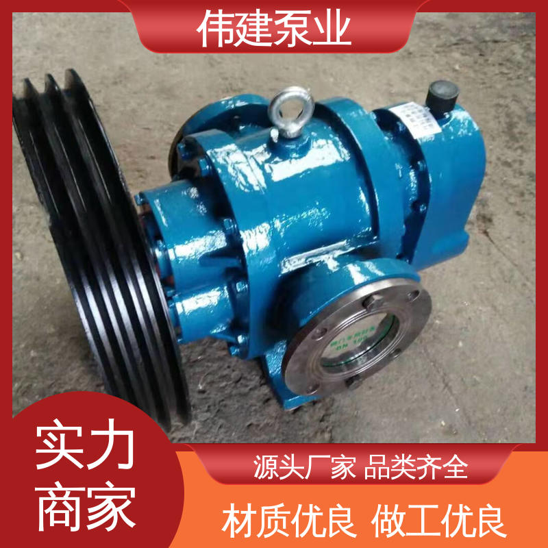 伟建生产 橡胶树脂输送用 耐高温300度 LCX罗茨泵 支持定制