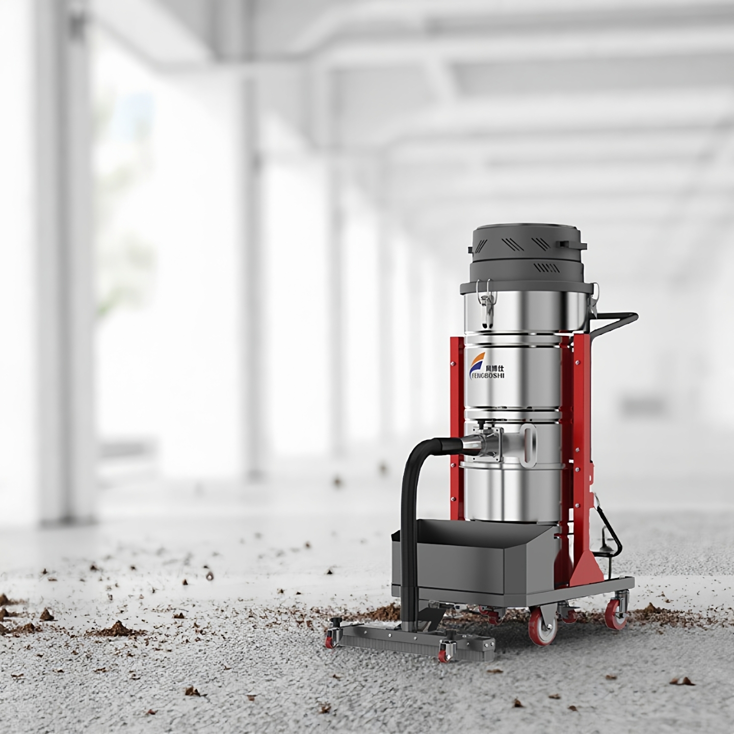 整机防爆工业吸尘器定制220V大功率吸尘设备粉尘清理用80L