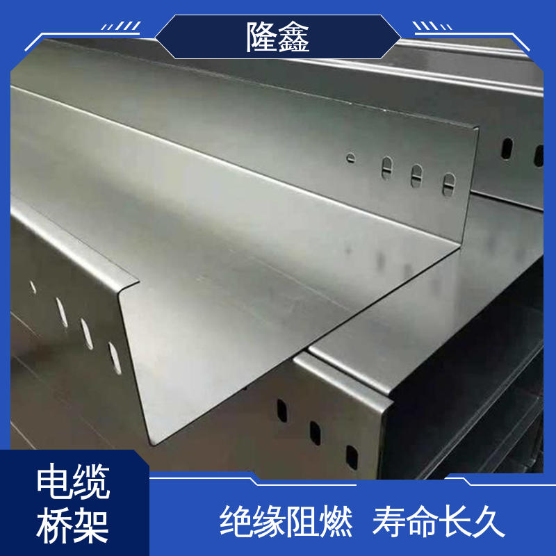 隆鑫 直供 白钢桥架 绝缘阻燃 耐高低温 寿命长久 免维护