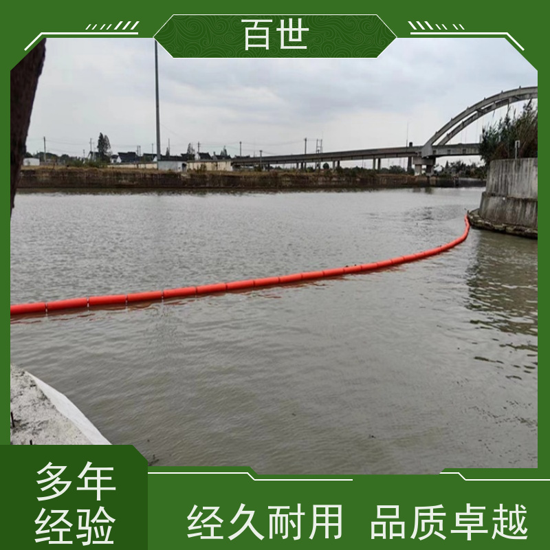 百世 海上工程 拦船浮体 自浮式结构 钢丝绳锚固