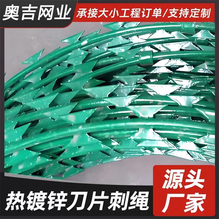奥吉网业 材质优良 安平围栏护栏网厂家 放攀爬刺网