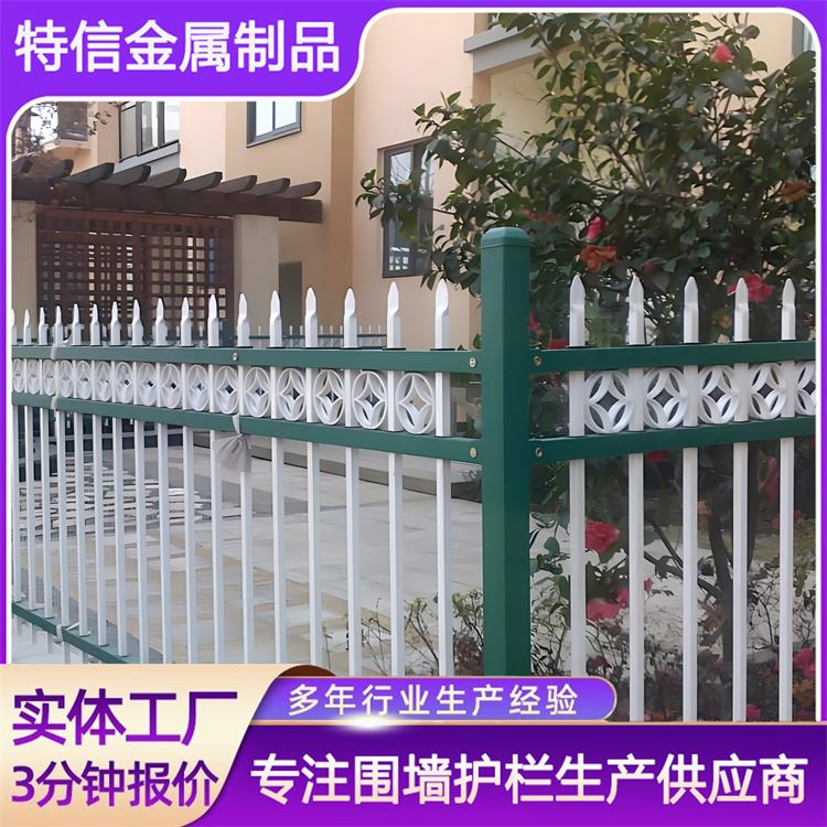 特信金属 材质优良 经久耐用 不锈钢院墙护栏 围墙铁艺栅栏