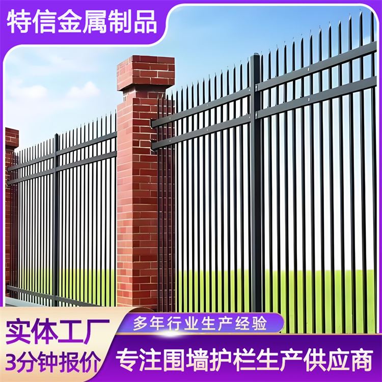 特信金属 围栏院墙 可按需定制 厂家直供 不锈钢围墙栏杆