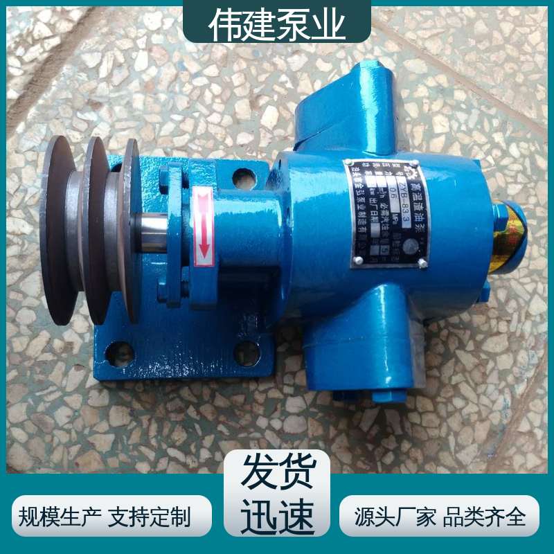 伟建供应 电动齿轮泵 支持定制 无堵塞耐高温 机油柴油液运输用