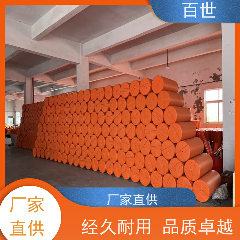 百世 自来水站 拦污浮筒 网格化拦截 生态友好材质