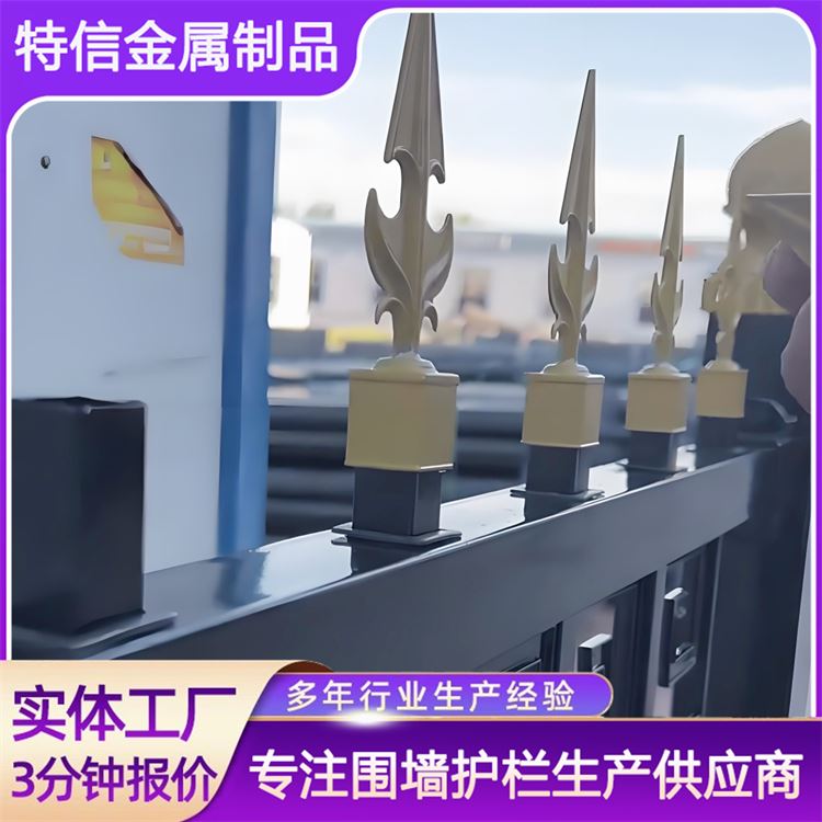 特信 欧式围墙护栏 质量优良 经久耐用 锌钢阳台栏杆