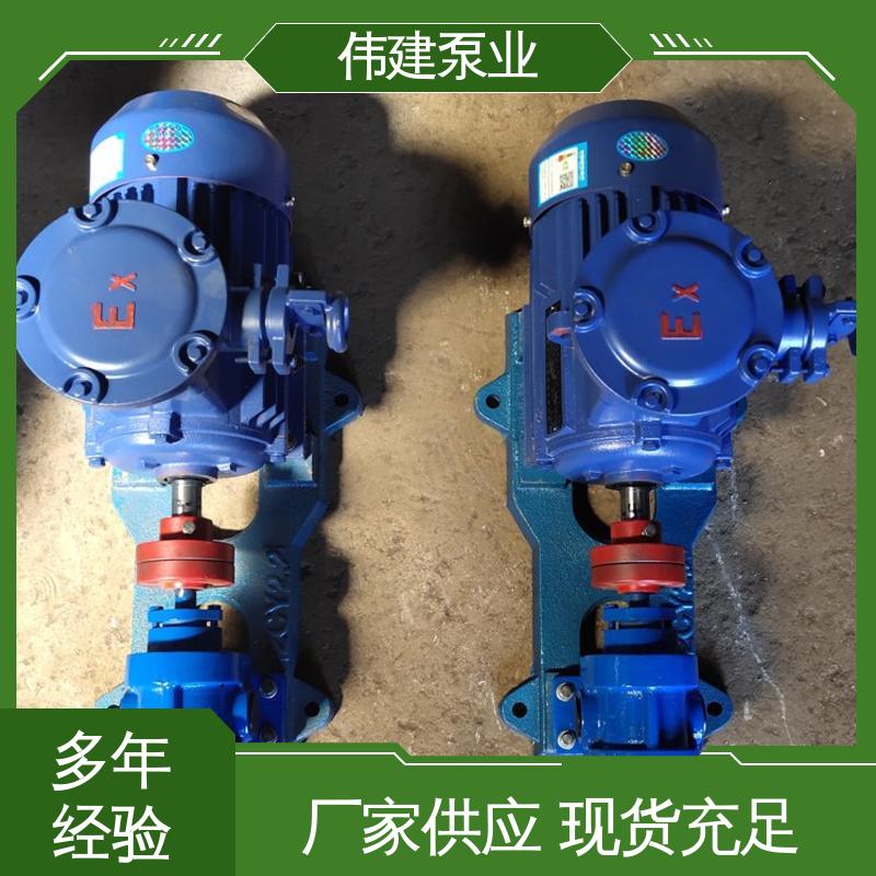 伟建生产 重油输送用 流量大扬程高 不锈钢齿轮泵 支持定制