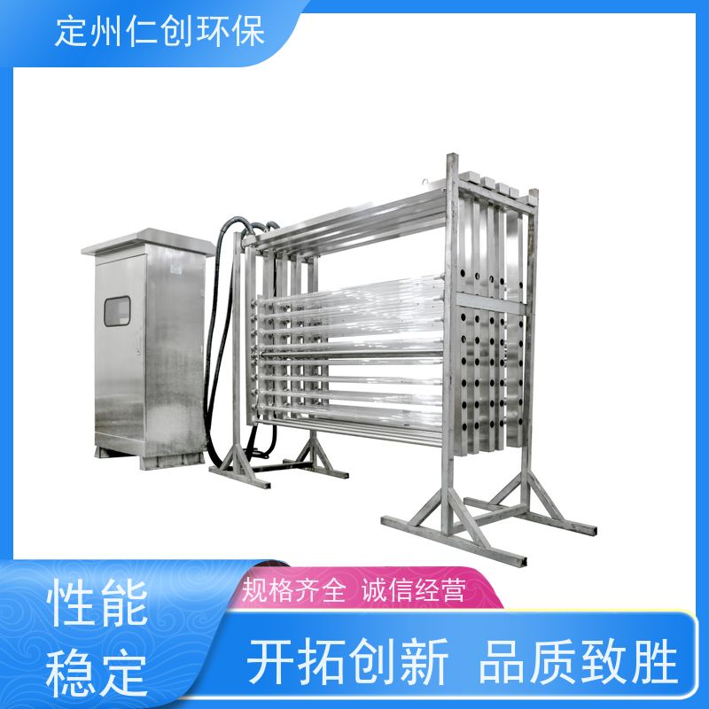 臻仁创 食品厂污水 带强度监测仪水位控制 明渠紫外线消毒器