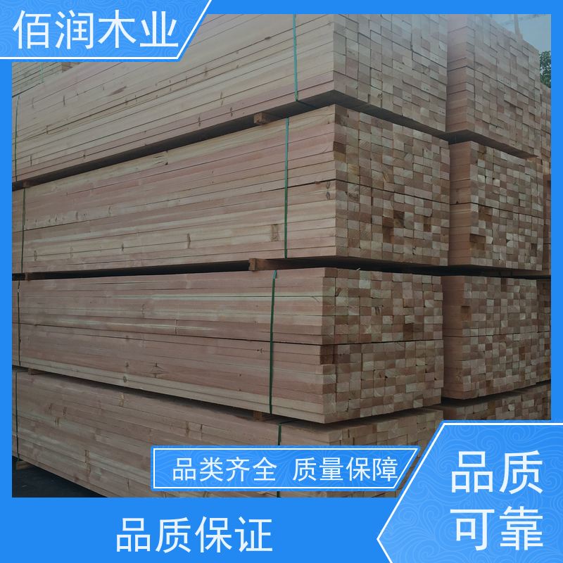 常用 云杉木方 厂家电话 用于施工 强度大 支持定制