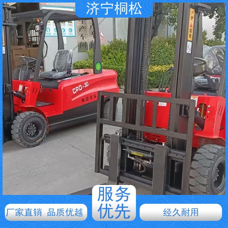 桐松机械 可升高3米 2.5T环保电动叉车 加强密封双油缸 根据机型提供