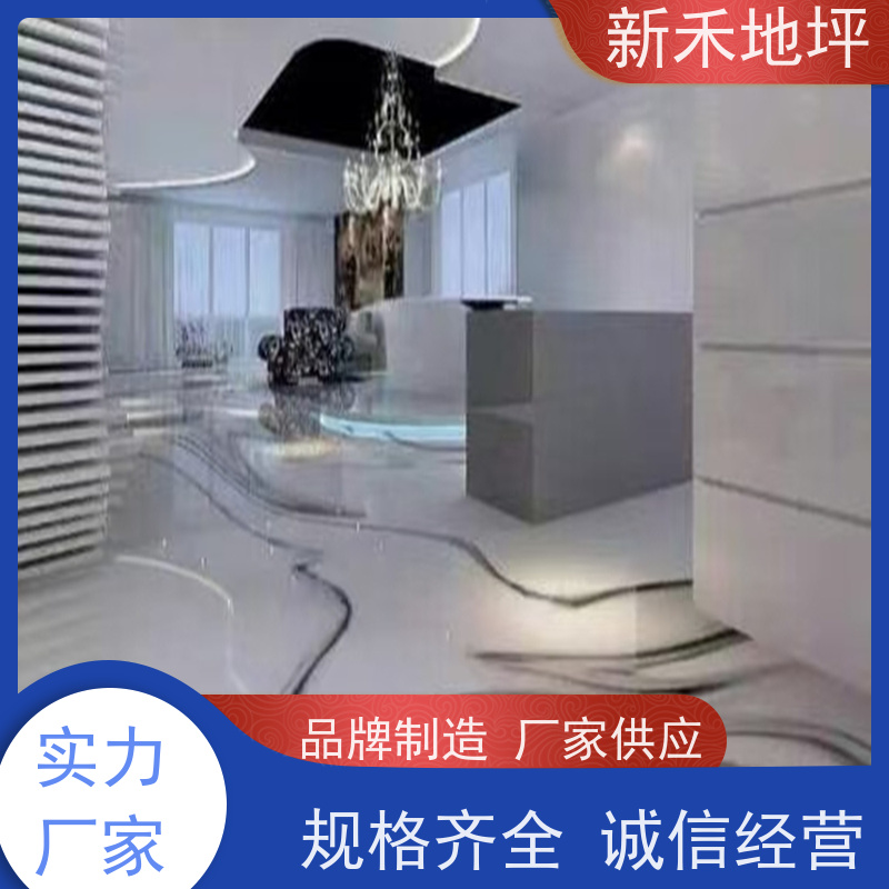 彩色压花地坪 艺术纹理随心定制 施工便捷高效持久
