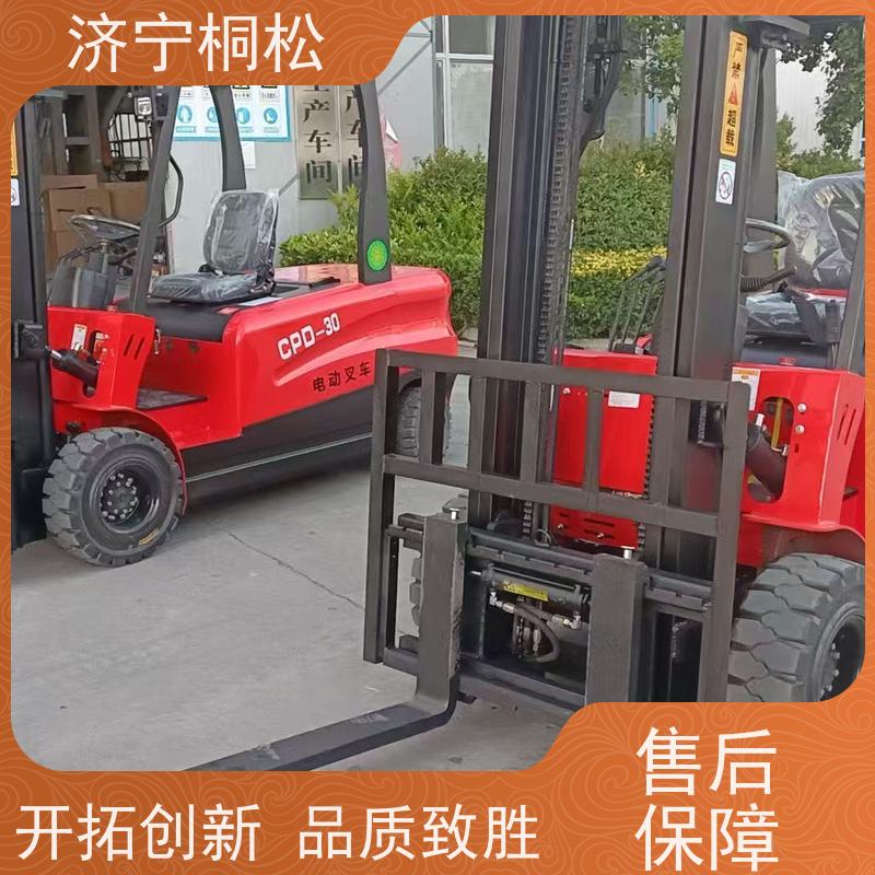桐松机械 可升高3米 3.5T环保电动叉车 服务刚开始