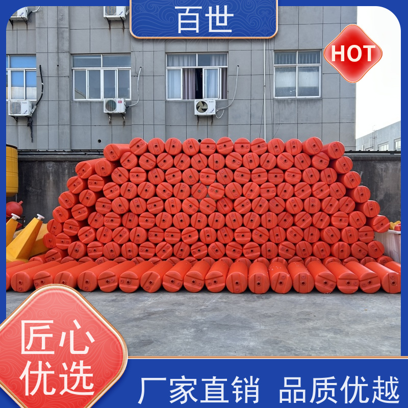百世 泥石流多发区 拦漂排 网格化拦截 可贴反光条