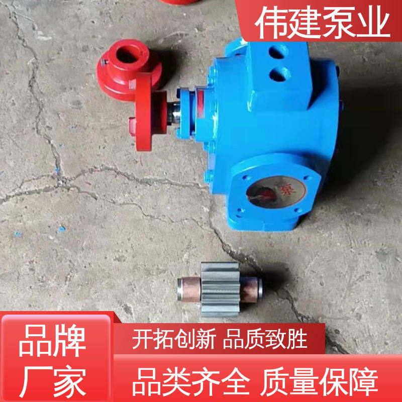 伟建生产 化工产品输送用 三叶转子泵 支持定制 噪音小体积小