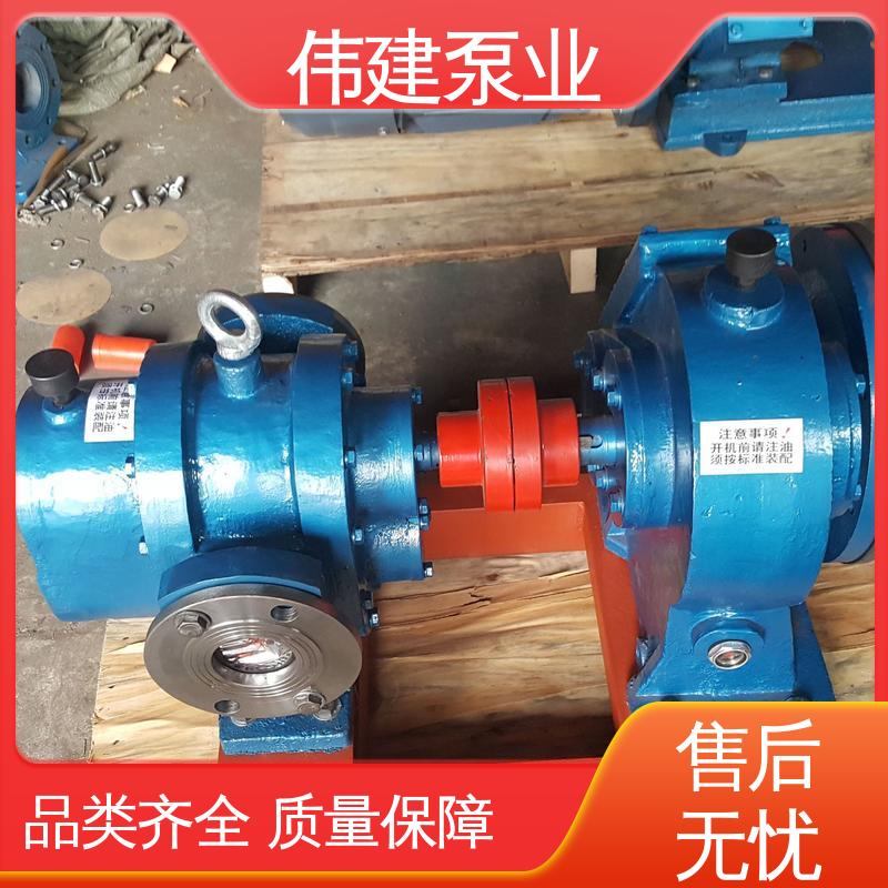 润滑油脂沥青输送 LCX罗茨泵 规格齐全 运行可靠 伟建供应