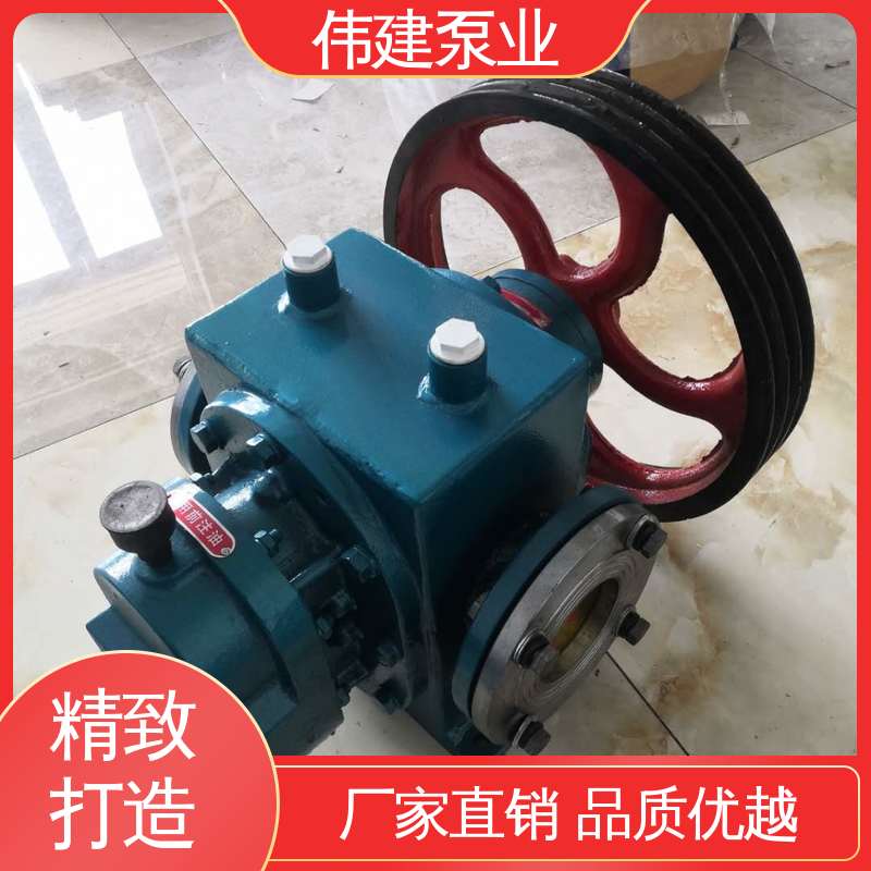 伟建供应 糖蜜糖浆卸车用 罗茨油泵 运行可靠 支持定制