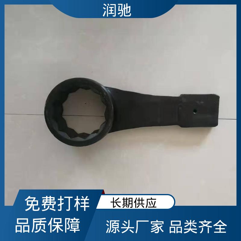 加重型 高碳钢材质 锤击开口扳手 S100 润驰供应
