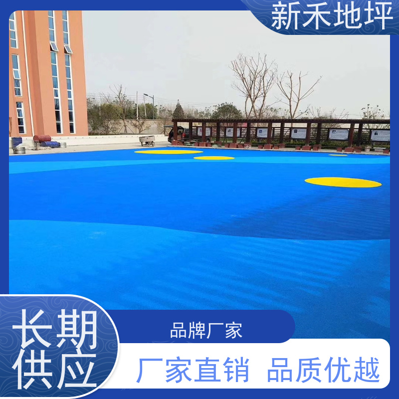学校800米混合型塑胶跑道 小区公园体育场篮球场13mm塑胶地面翻新