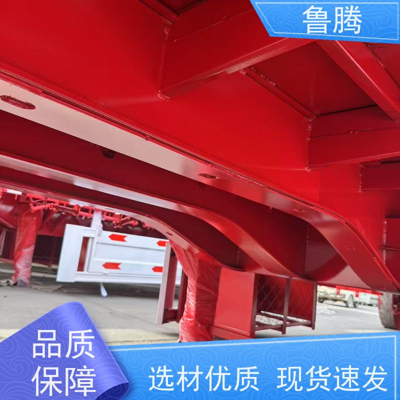源头工厂 三轴平板半挂车 狼狈式集装箱运输车 正规公告车型
