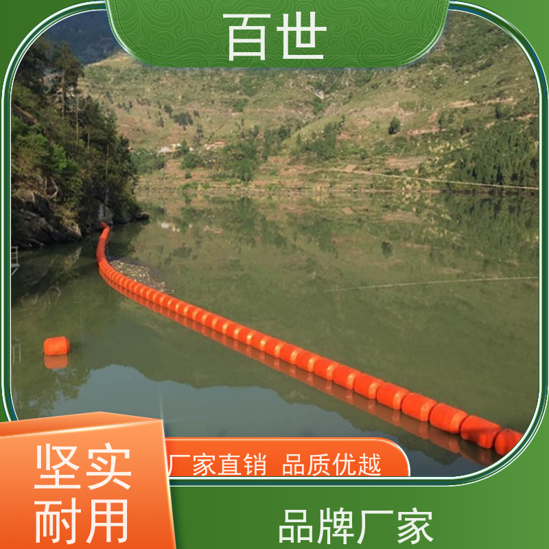 百世 城市内河 拦船索 网格化拦截 生态友好材质