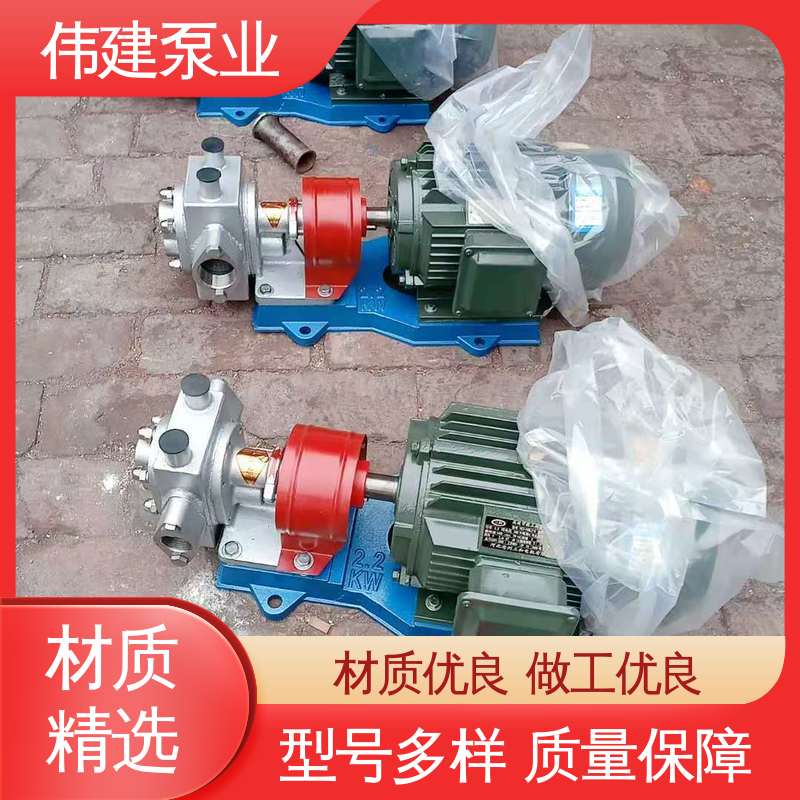 伟建供应 容积式转轮泵 管道加热器 支持定制 高温蒸汽