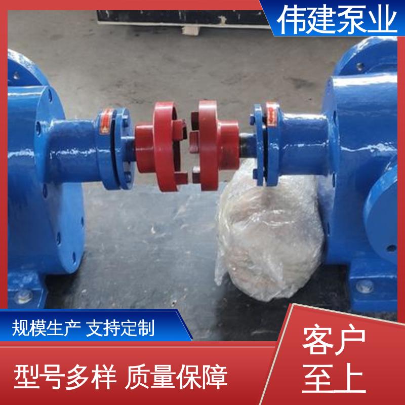伟建生产 支持定制 大流量 LC50皮带轮罗茨泵 粘度物料输送用