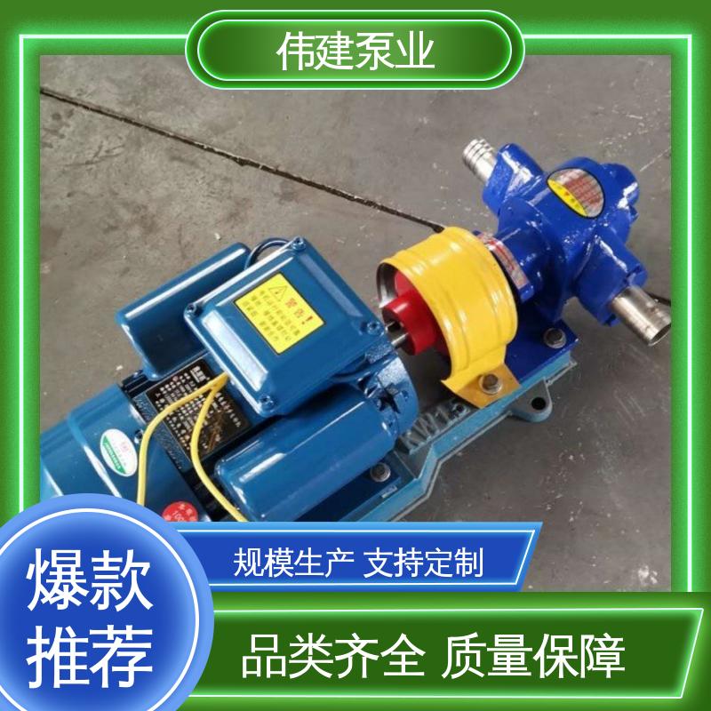伟建生产 可调式渣油泵 流量大扬程高 规格齐全