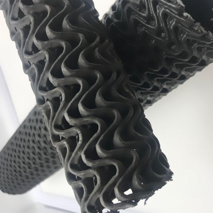 HDPE硬式透水管 园林绿化地下渗水排水带孔硬水管75mm 透水盲管