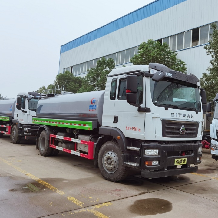 雾炮喷水车 整体式框架结构 国六排放 环卫洒水车 