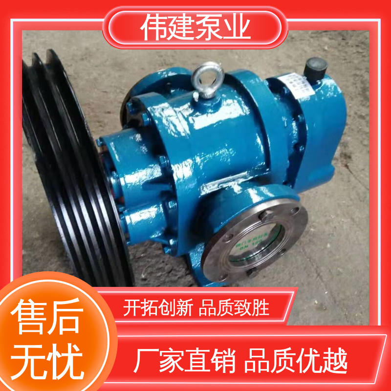 噪音小体积小 粘度物料输送用 支持定制 LCX罗茨泵 伟建生产