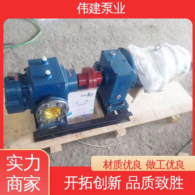 罗茨油泵 噪音小体积小 粘度物料输送用 规格齐全 伟建供应
