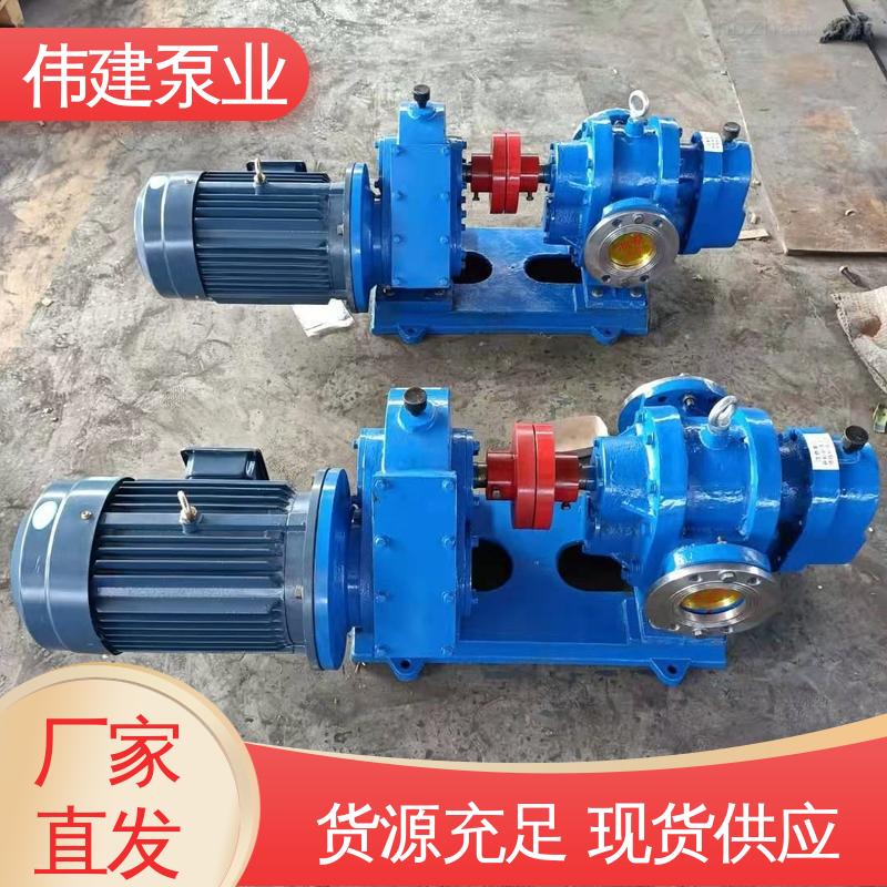 LC减速机罗茨泵 支持定制 耐酸碱耐腐蚀 橡胶树脂输送用 伟建供应