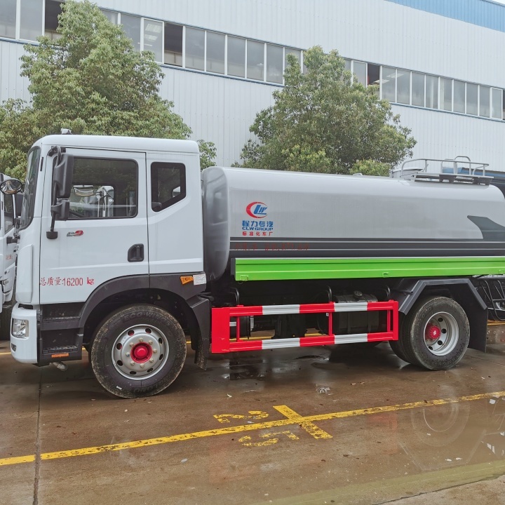  路面洒水车 整体式框架结构 国六排放 清洗喷洒车
