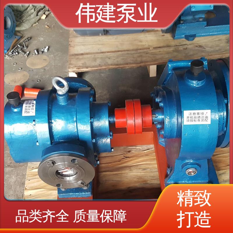 LC减速机罗茨泵 耐高温300度 规格齐全 糖蜜糖浆卸车用 伟建生产