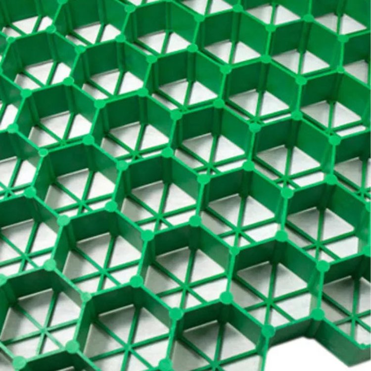 植草格实体厂家 4公分5公分停车场用绿色全新料