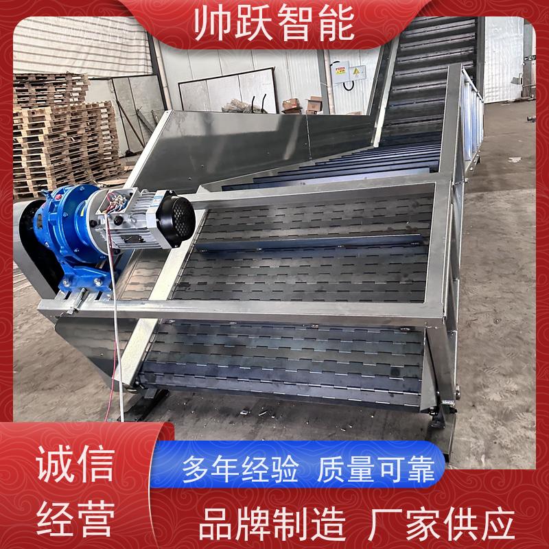 链板提升机 双排链 帅跃智能机械定做异型斗提机提升设备