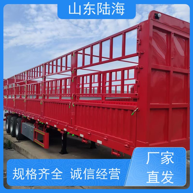源头实力厂家 花篮半挂车 钢性车架 承载能力强