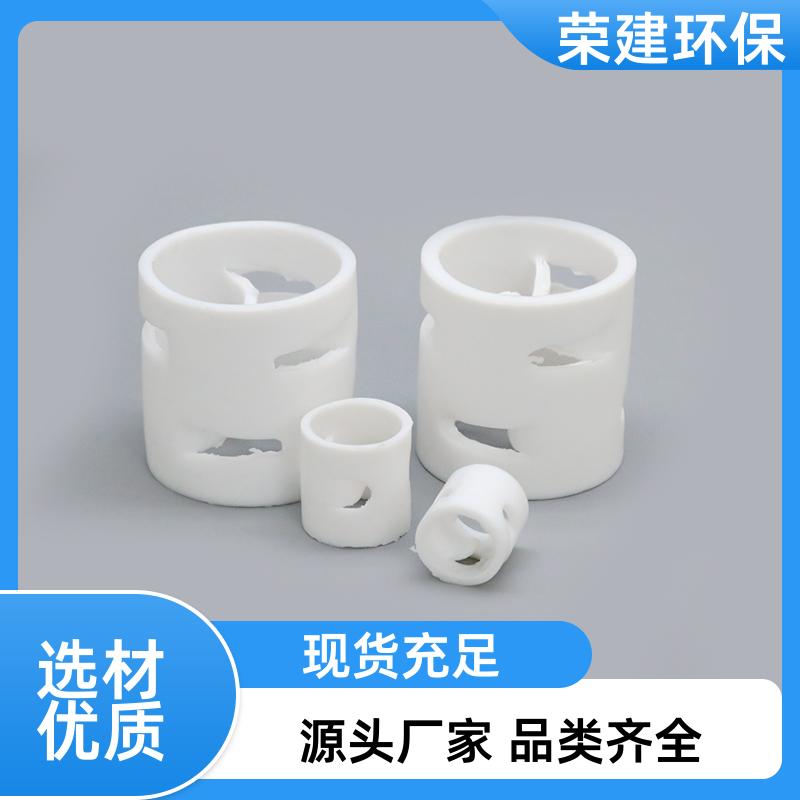 四氟鲍尔环 PTFE 环保废气处理塔专用 高比表面积 气液传质高效