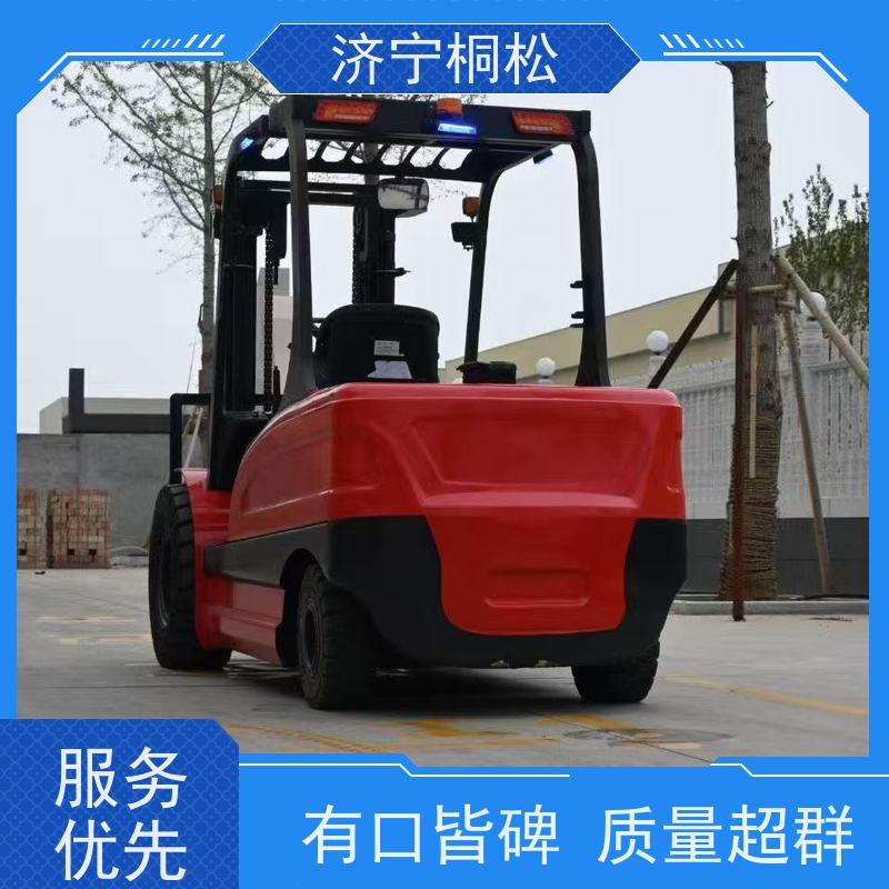 桐松机械 四轮座驾式 2T环保电动叉车 加强密封双油缸 服务刚开始