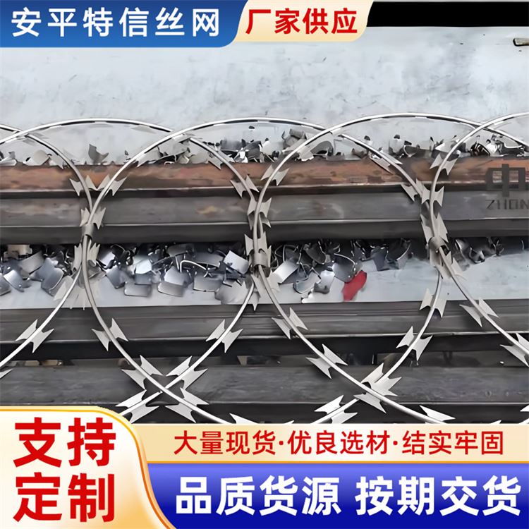 特信网业 刺网围栏 质量可靠 304不锈钢刀片刺绳