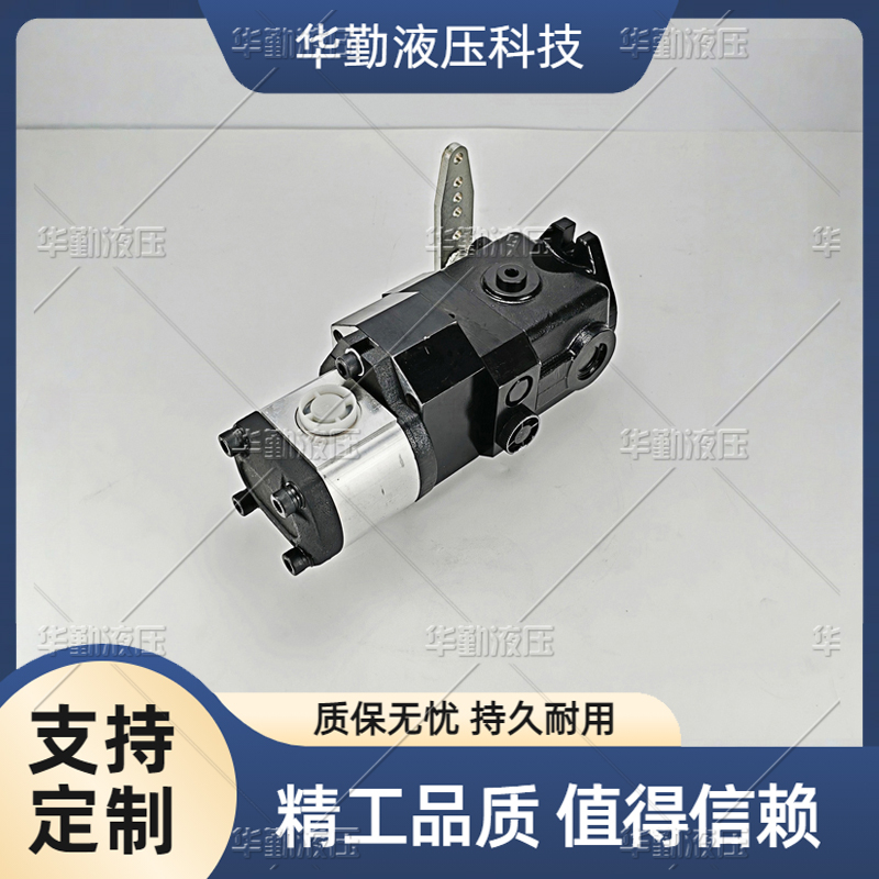 华勤液压 质量持久耐用，产品精工制造 串联双柱塞泵 支持定制