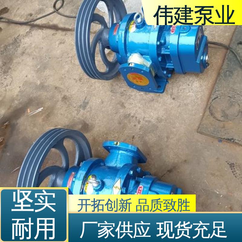 无堵塞耐高温 渣油泵 支持定制 废机油输送用 伟建生产