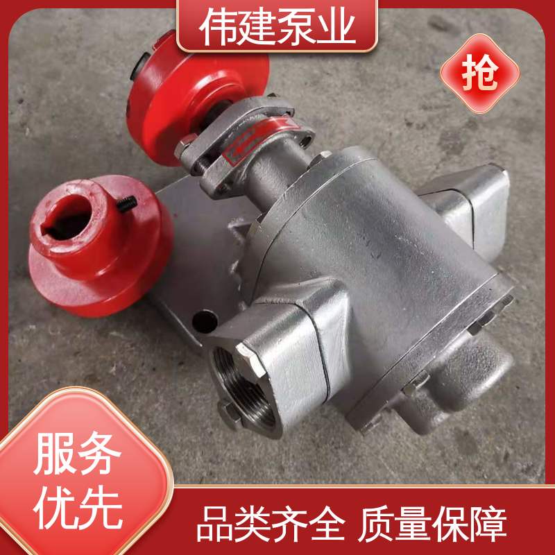 规格齐全 LC50皮带轮罗茨泵 耐高温300度 糖蜜糖浆卸车用 伟建供应