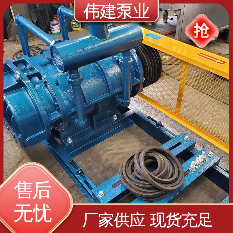 伟建生产 噪音小体积小 支持定制 涂料油漆输送用 LC减速机罗茨泵 