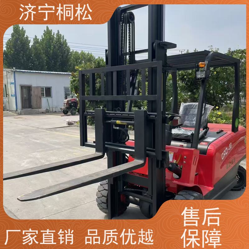 桐松机械 支持定制式 2.5T环保电动叉车 90°可原地转向 服务刚开始