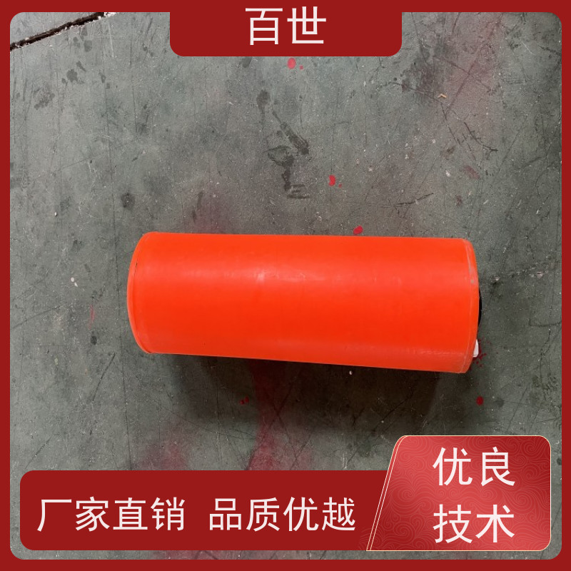 百世 城市内河 拦污浮筒 网格化拦截 钢丝绳锚固