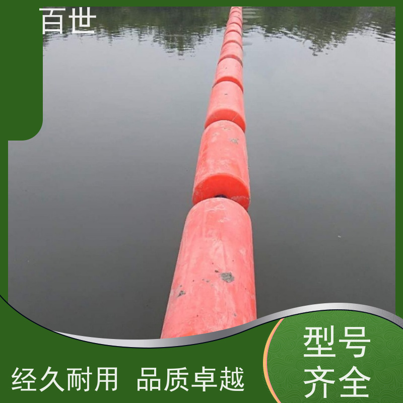 百世 城市内河 拦污屏障 漂浮物拦截 生态友好材质